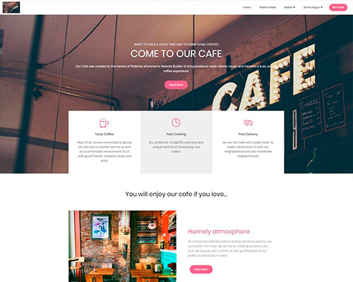 HTML eCommerce Website Template